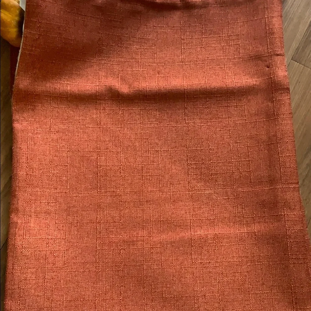 Hostpick Copper‎ orange fringe placemat table linen